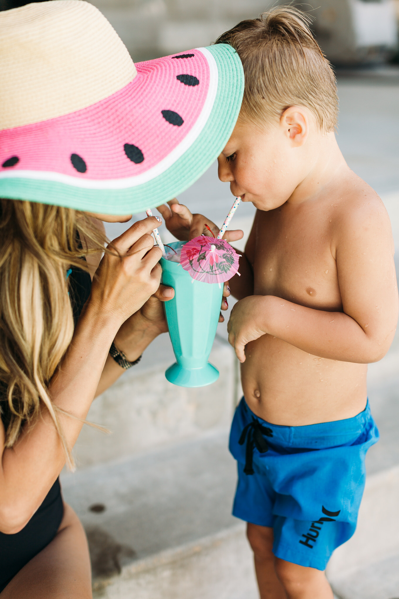 sharing pina coladas