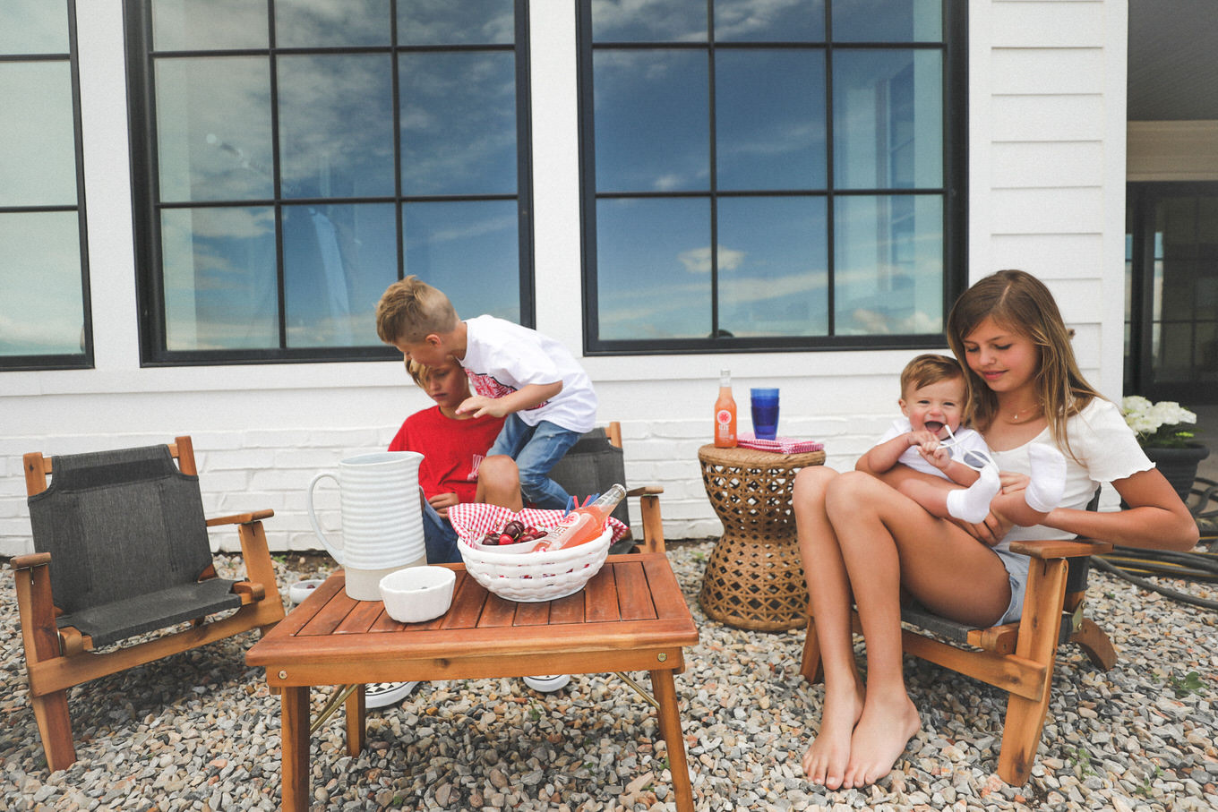 the andrew family outdoor