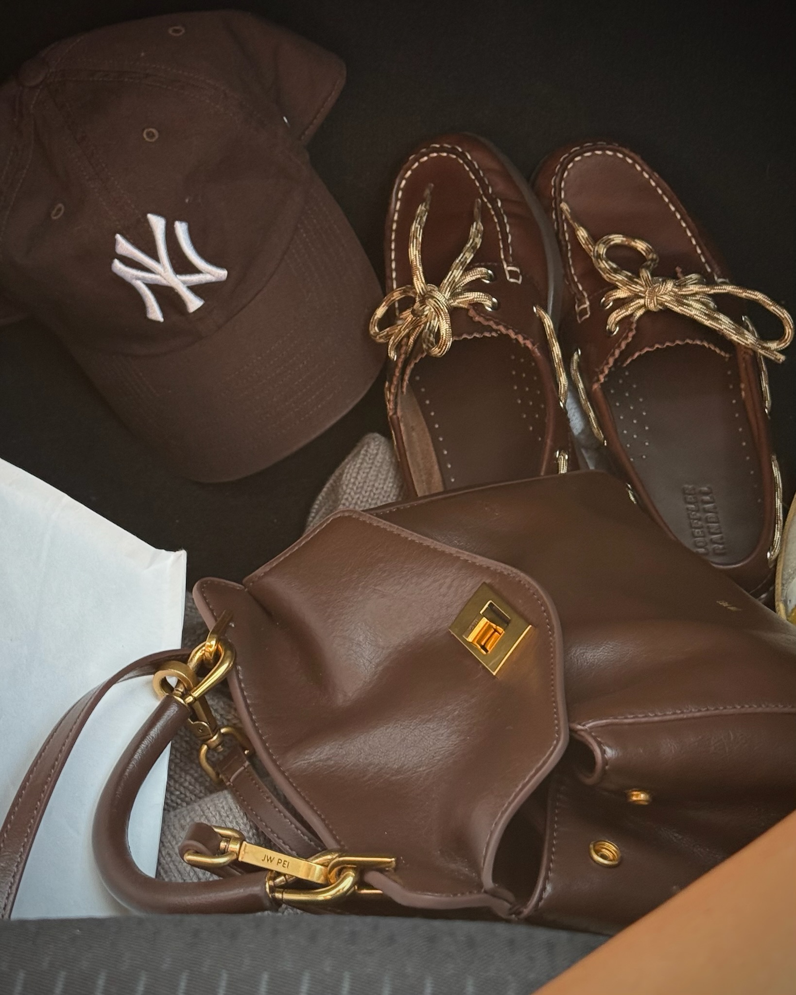 Christine Andrew fall accessories