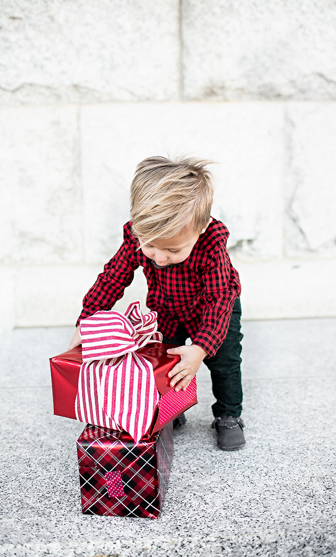 boy with presents picture hello fashion blog