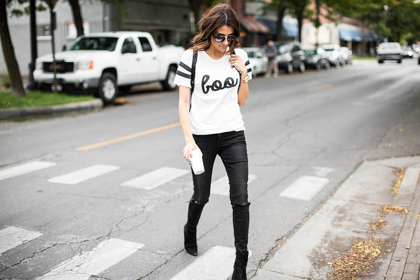 Women Halloween Shirt Hello Fashion Blog