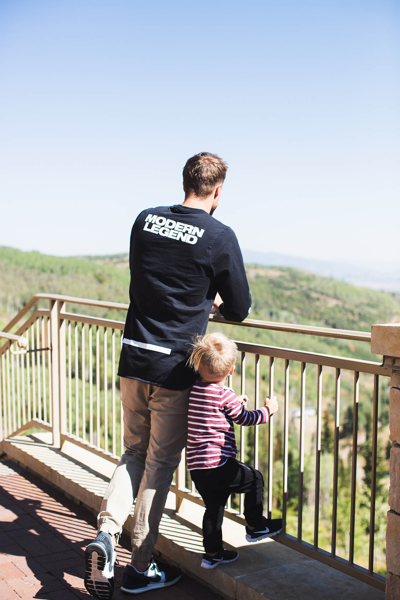 Dad and little boy style