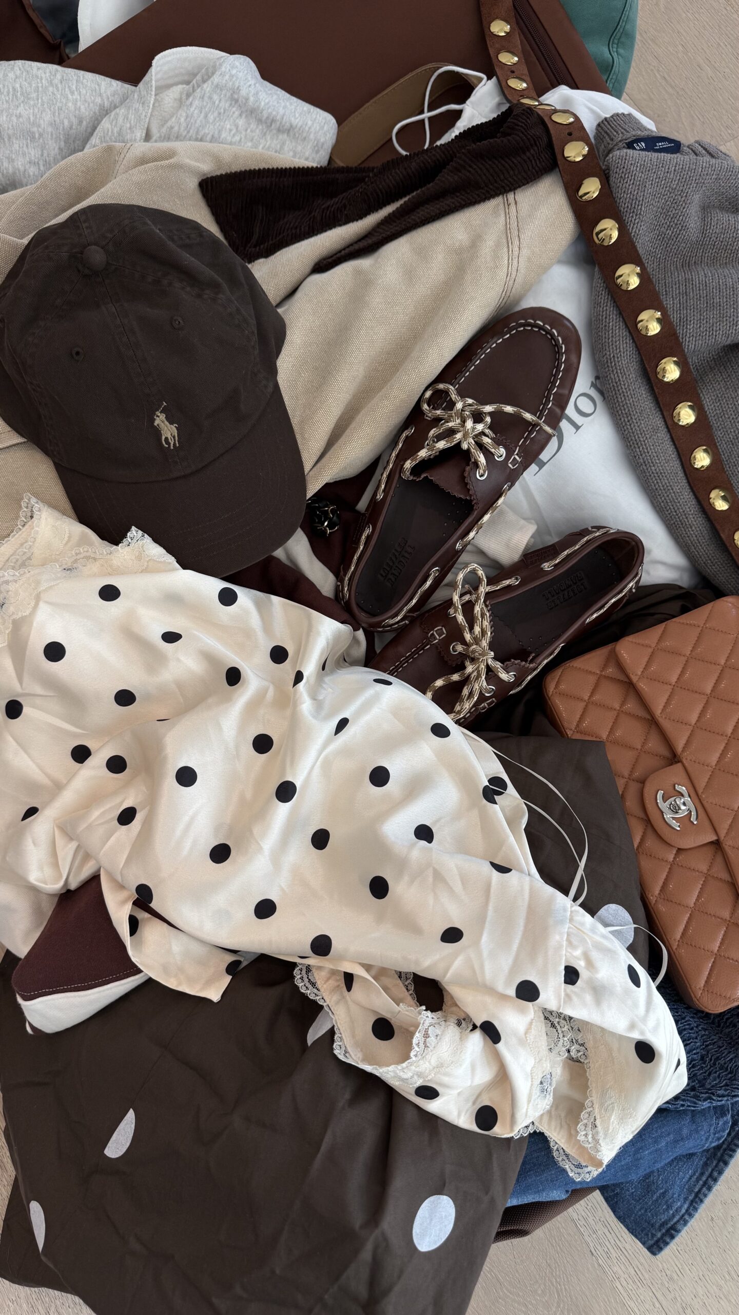 what Christine Andrew packed for trip to Newport, Rhode Island